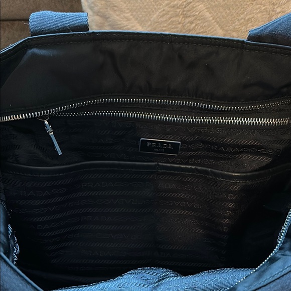 Prada Black Tote/Diaper Bag Authentic! - Picture 7 of 9
